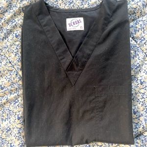 Black Scrub top